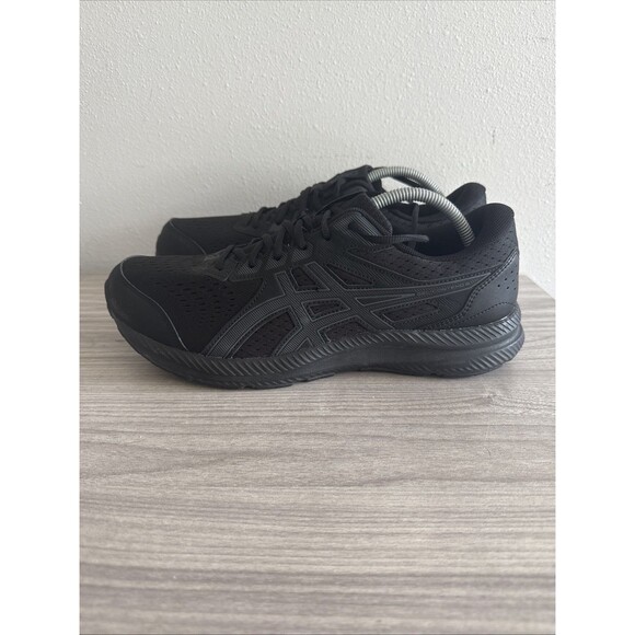 Asics Men's Ortholite Gel Contend 8 Running Shoes Black Sz 12 Wide Sneakers - Picture 1 of 11